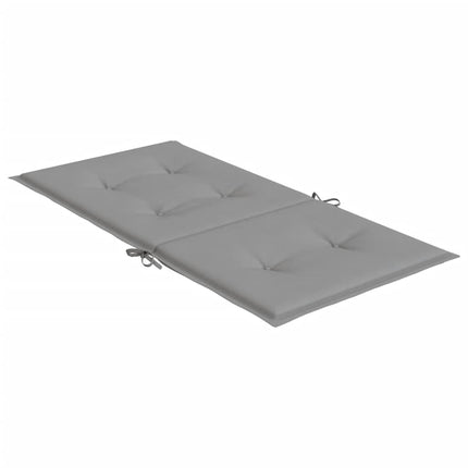 Have stol puder 4 stk. Grå 100 x 50 x 3 cm