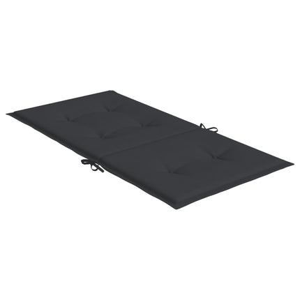 Have stol puder 2 stk. Sort 100 x 50 x 3 cm