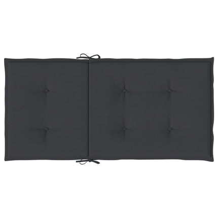 Have stol puder 2 stk. Sort 100 x 50 x 3 cm