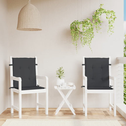 Have stol puder 2 stk. Sort 100 x 50 x 3 cm
