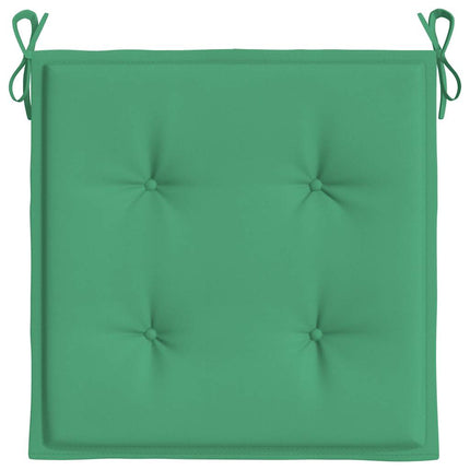 hynder til havestol 4 stk. 40x40x4 cm oxfordstof grøn