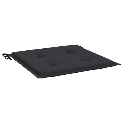 hynder til havestol 4 stk. 40x40x3 cm oxfordstof sort