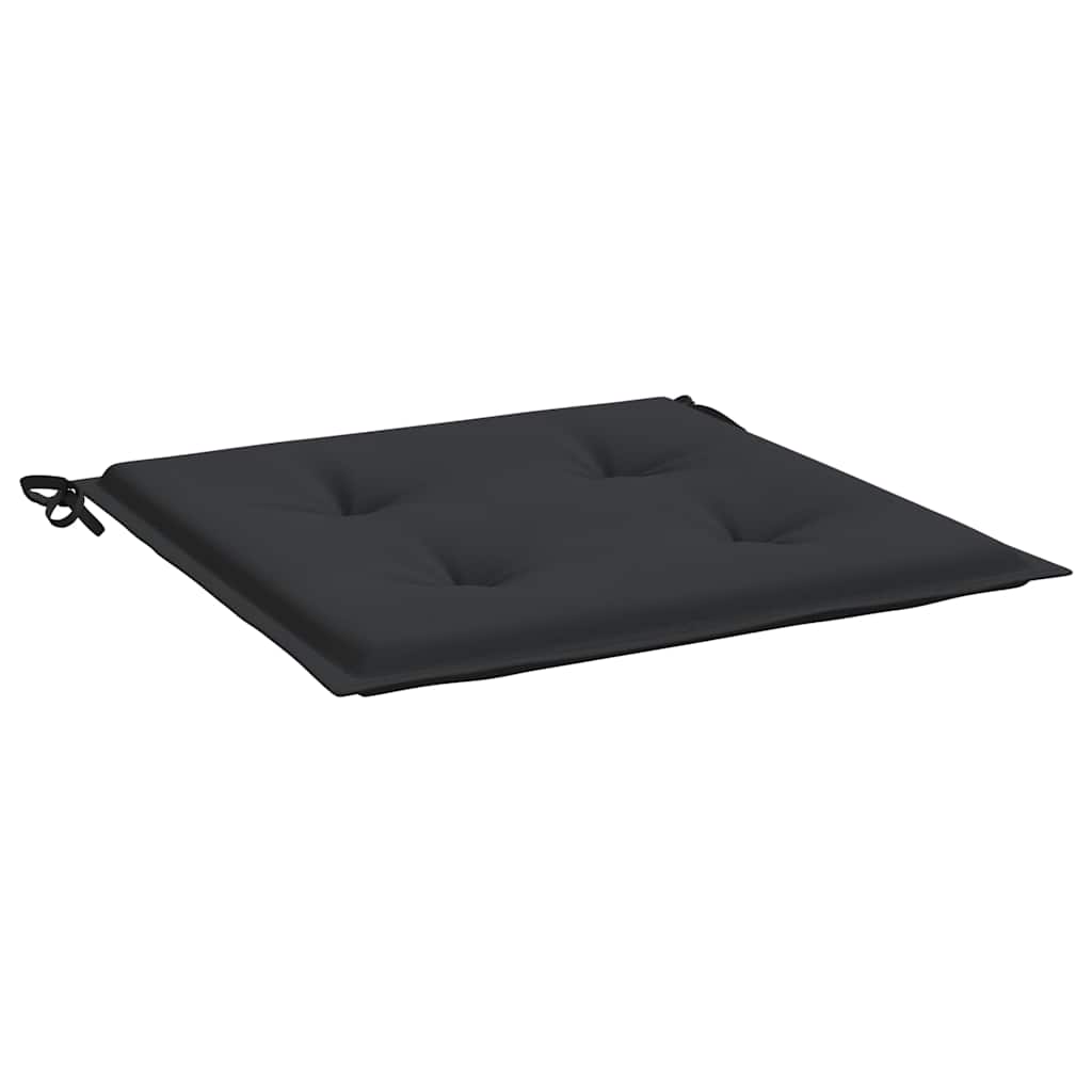 hynder til havestol 4 stk. 40x40x4 cm oxfordstof sort