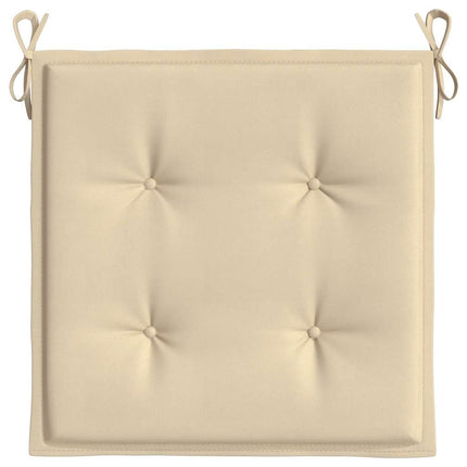 hynder til havestol 4 stk. 40x40x4 cm oxfordstof beige