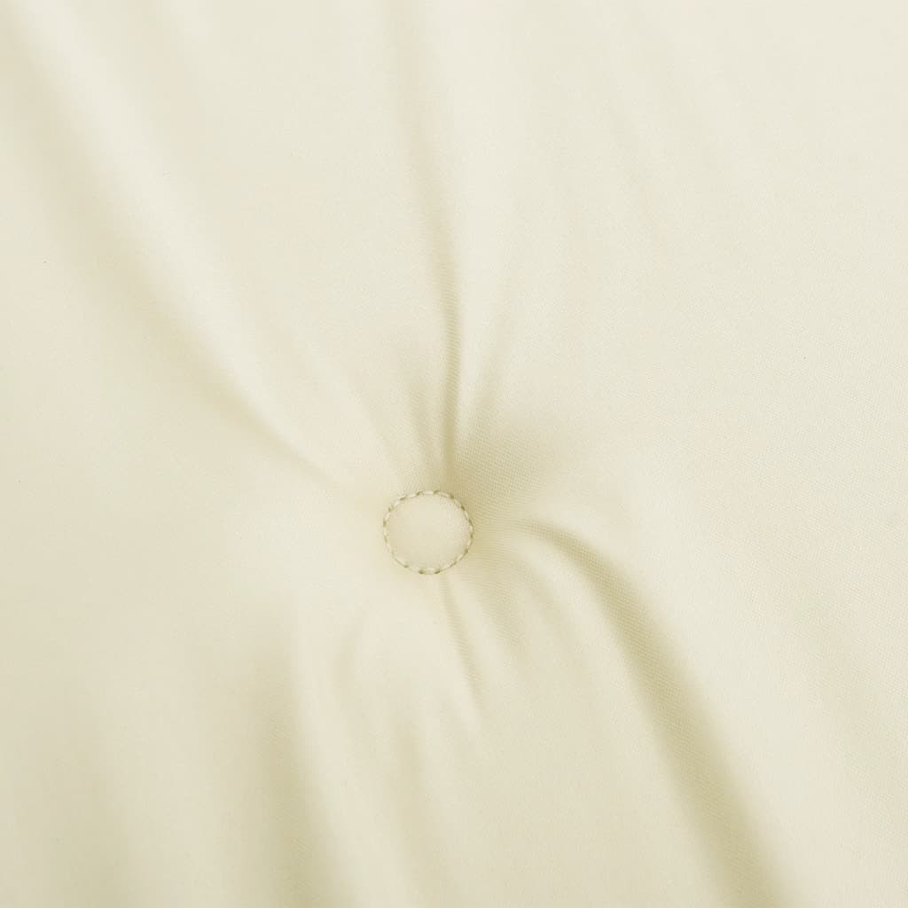 hynder til havestol 2 stk. 50x50x4 cm oxfordstof cremefarvet