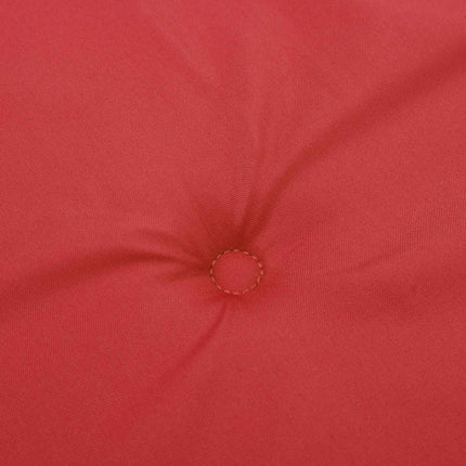 hynder til havestol 2 stk. 50x50x3 cm oxfordstof rød