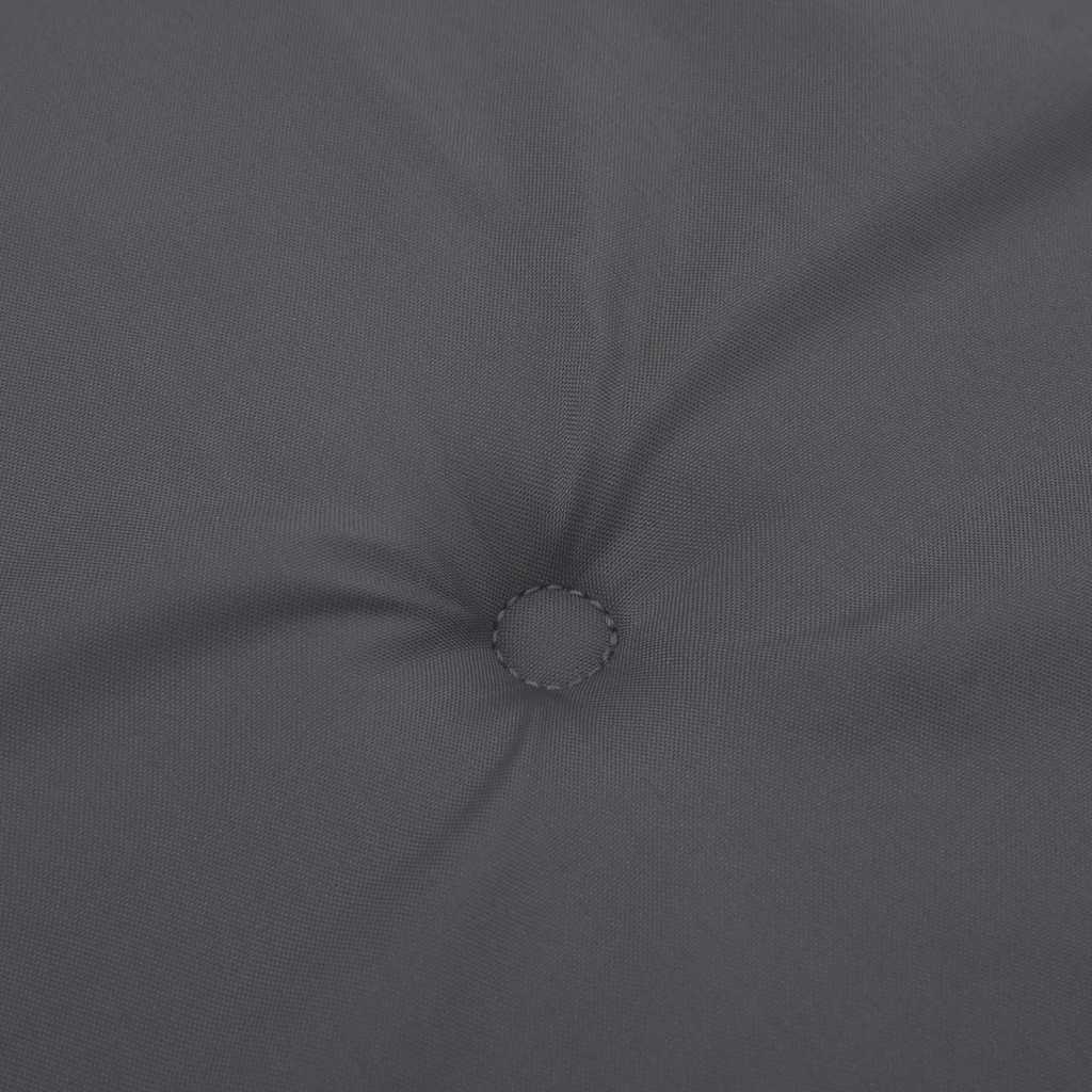 hynder til havestol 2 stk. 50x50x4 cm oxfordstof antracitgrå