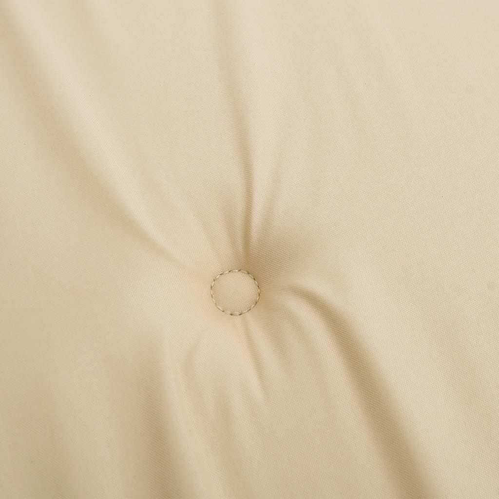 hynder til havestol 2 stk. 50x50x4 cm oxfordstof beige