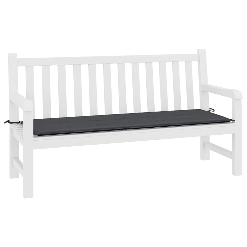 hynde til havebænk 200x50x4 cm oxfordstof sort