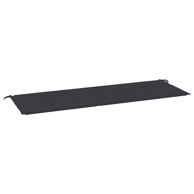 hynde til havebænk 150x50x3 cm oxfordstof sort