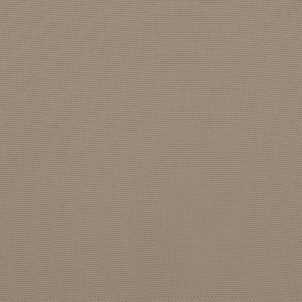 hynde til havebænk 150x50x4 cm oxfordstof gråbrun