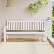 hynde til havebænk 180x50x4 cm oxfordstof gråbrun