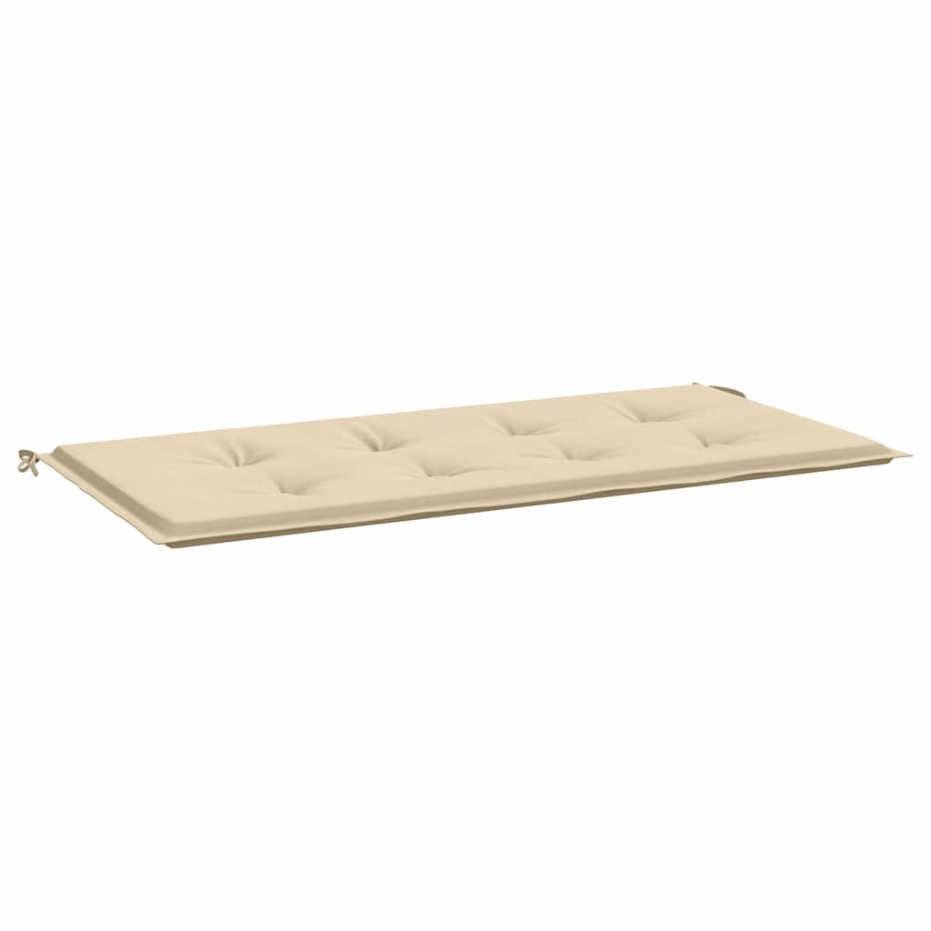 hynde til havebænk 100x50x4 cm oxfordstof beige