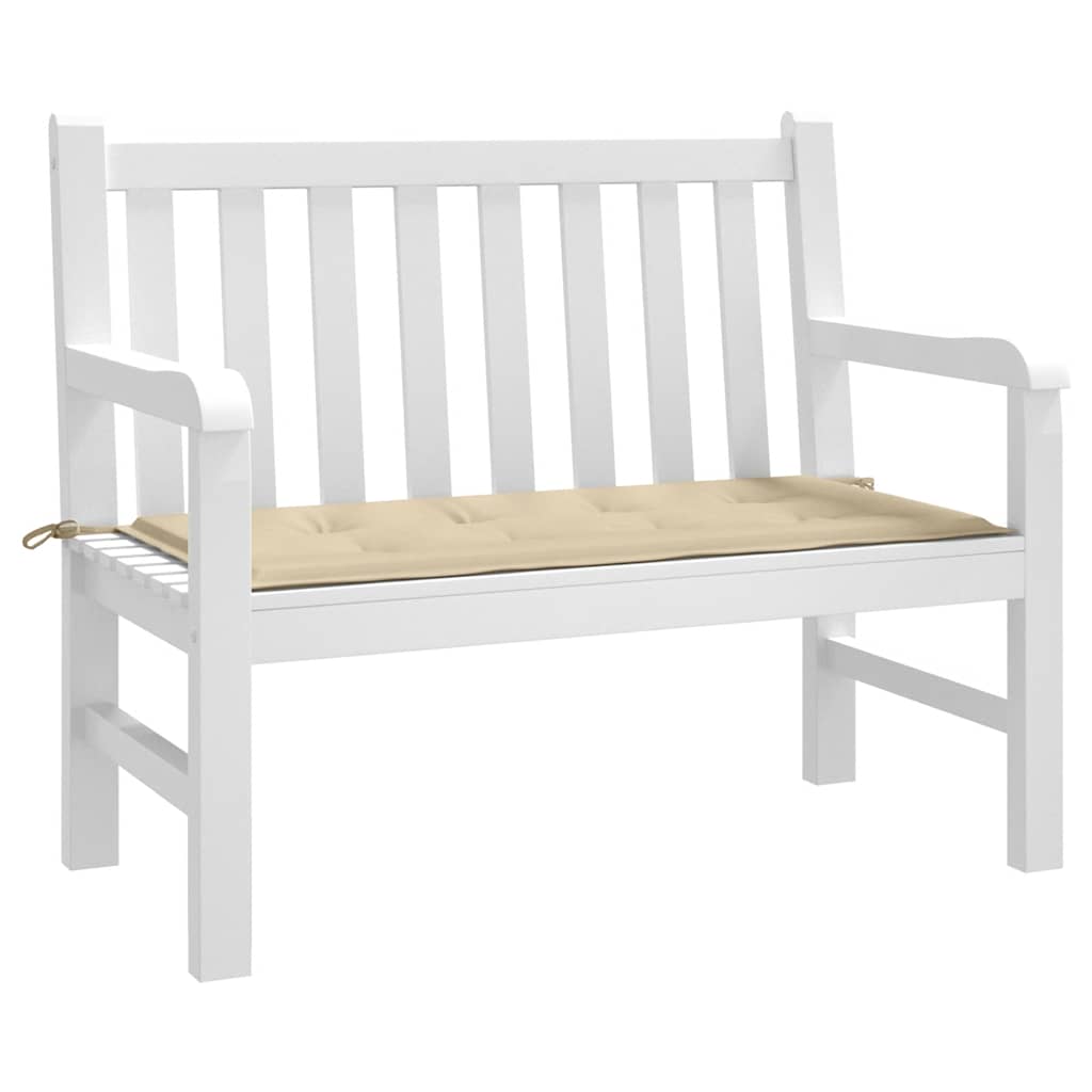hynde til havebænk 100x50x4 cm oxfordstof beige
