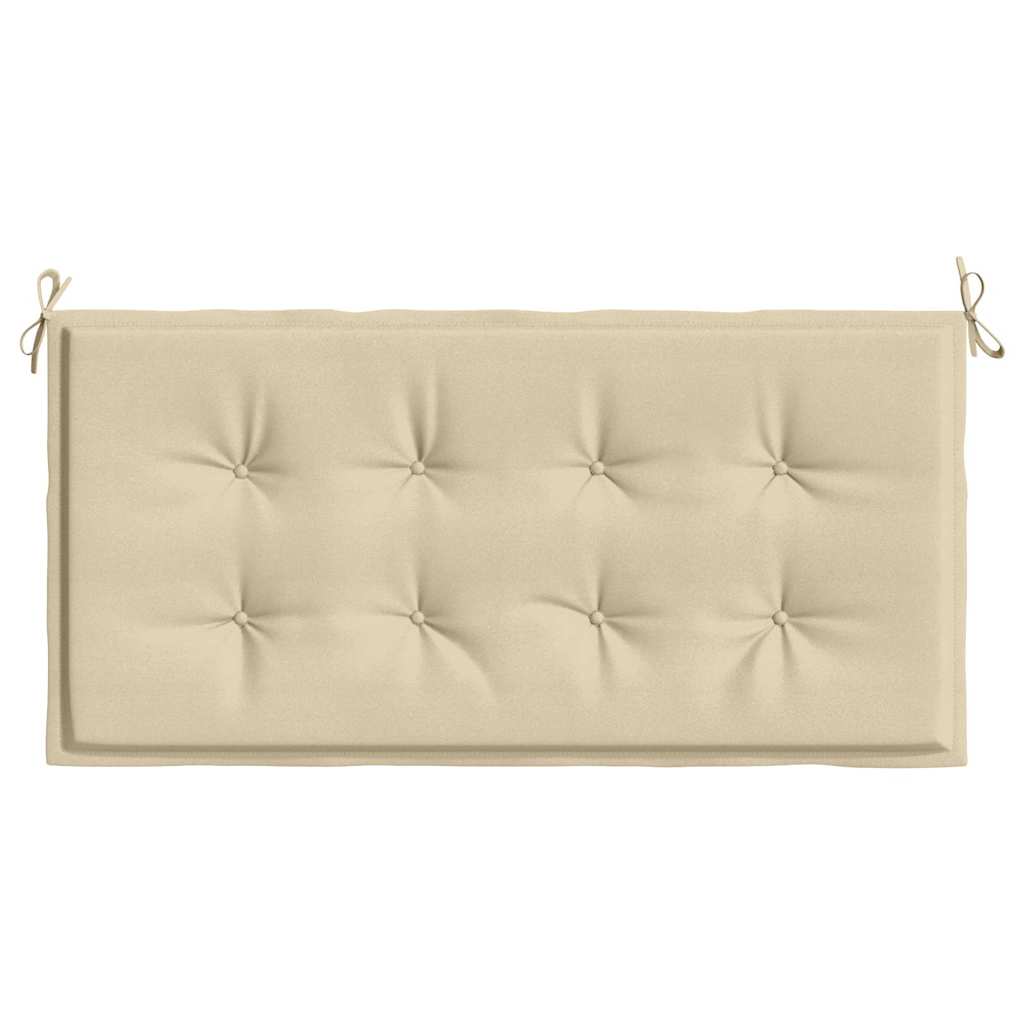 hynde til havebænk 100x50x4 cm oxfordstof beige