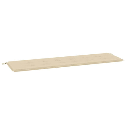 hynde til havebænk 180x50x3 cm oxfordstof beige