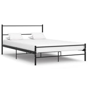 sengestel 120 x 200 cm metal sort