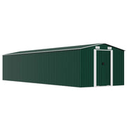 haveskur 257x779x181 cm galvaniseret stål grøn