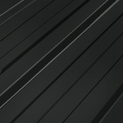 Tagpanel 12 stk. Antracit 129 x 45 cm Galvaniseret stål