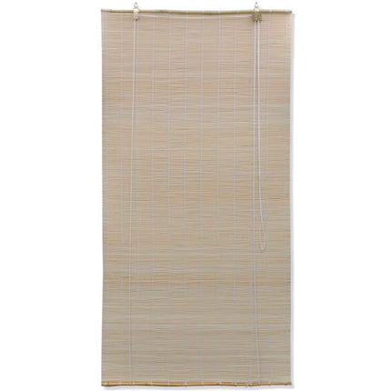 rullegardiner 4 stk. 120x160 cm naturlig bambus