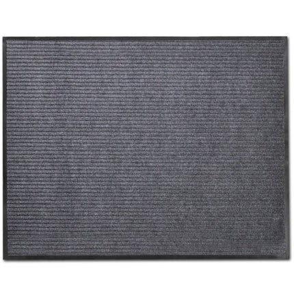 dørmåtter 2 stk. 90 x 60 cm PVC grå
