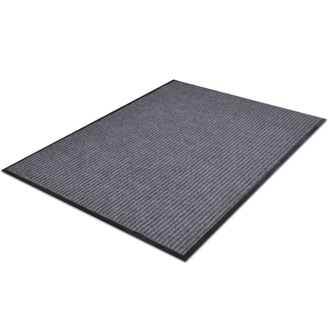 dørmåtter 4 stk. 90 x 60 cm PVC grå