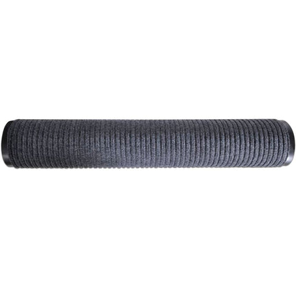 dørmåtter 4 stk. 90 x 60 cm PVC grå