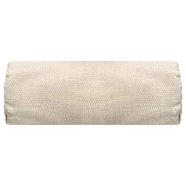 nakkestøtte til havestol 40x7,5x15 cm textilene cremefarvet