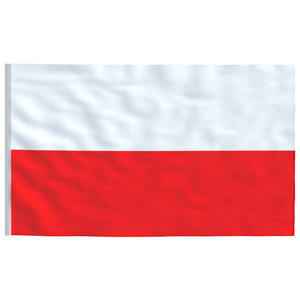 polsk flag 90x150 cm