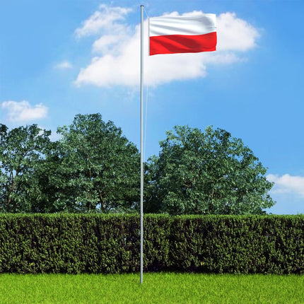 polsk flag 90x150 cm