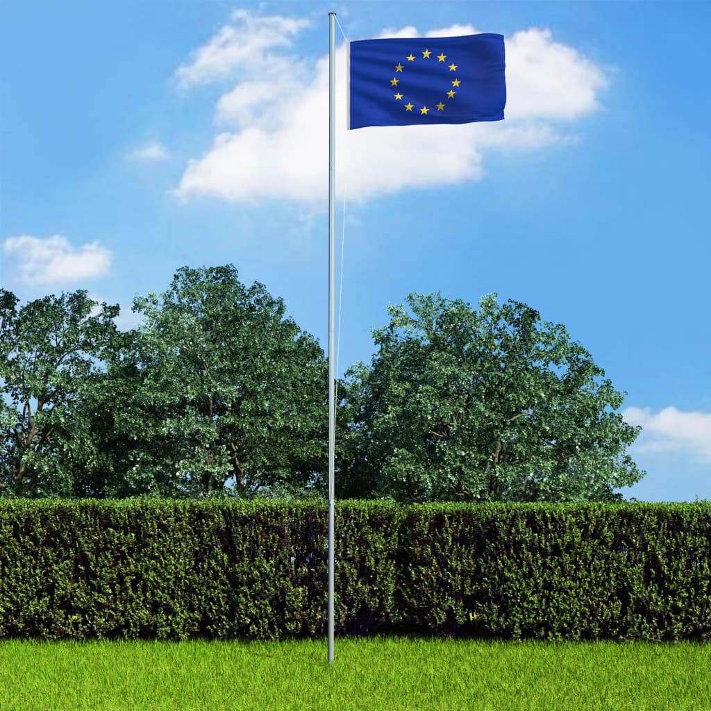 Europaflag 90 × 150 cm - flag til flagstang i polyester