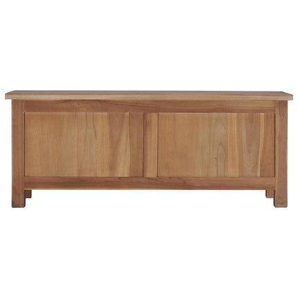 tv-skab 90 x 30 x 35 cm massivt teaktræ
