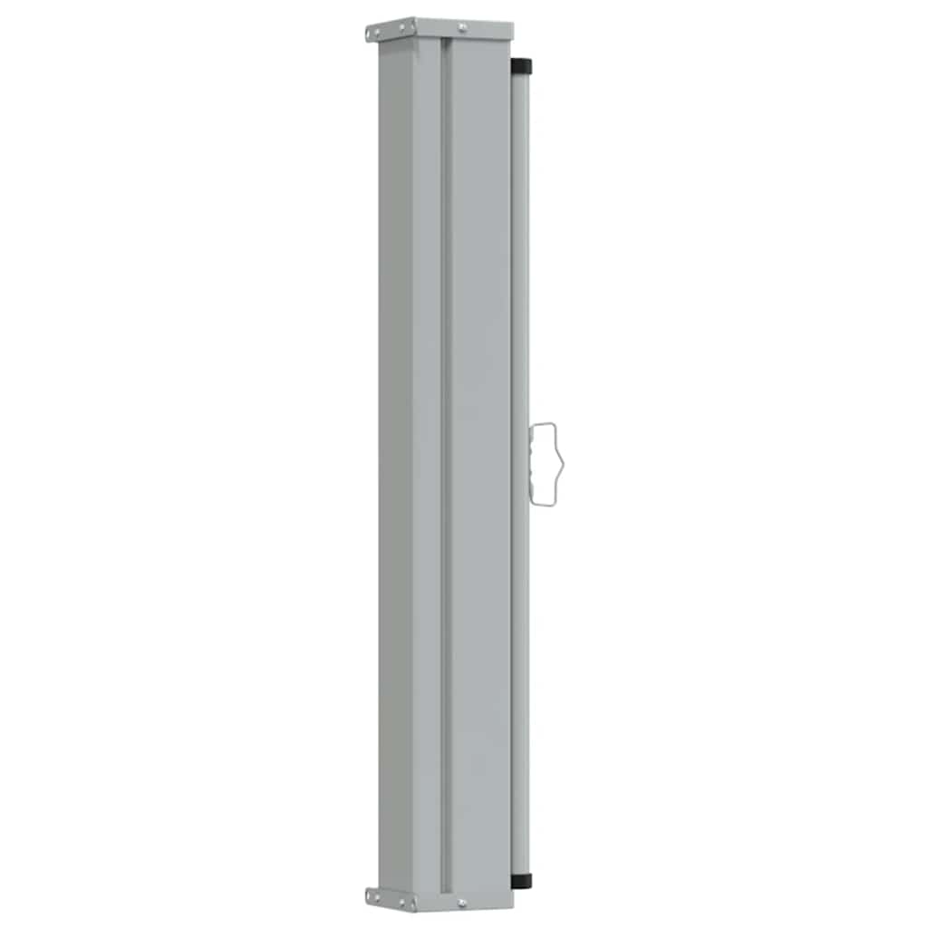 sammenrullelig sidemarkise til terrassen 100 x 300 cm brun