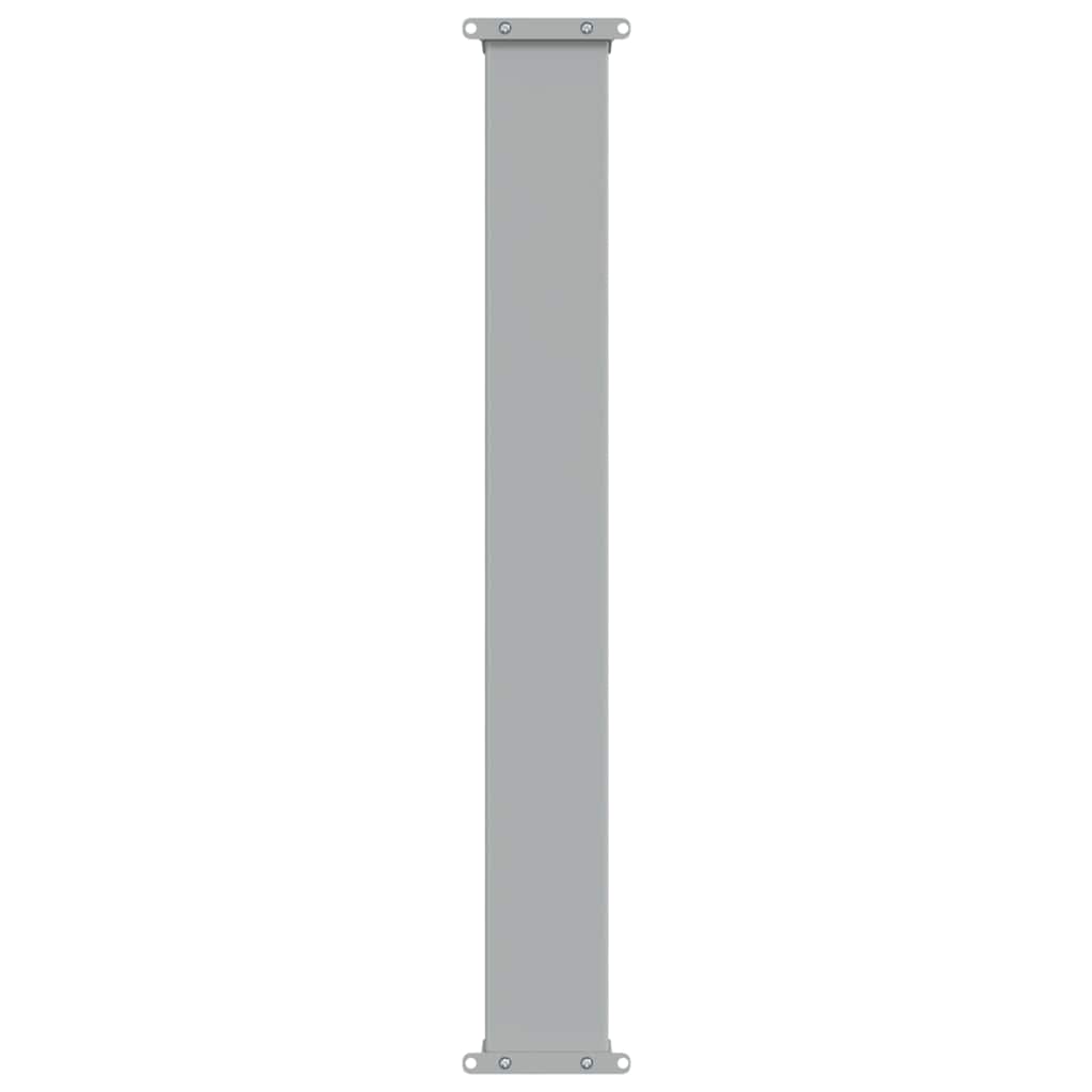 sammenrullelig sidemarkise til terrassen 100 x 300 cm brun