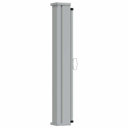 sammenrullelig sidemarkise til terrassen 100 x 300 cm blå