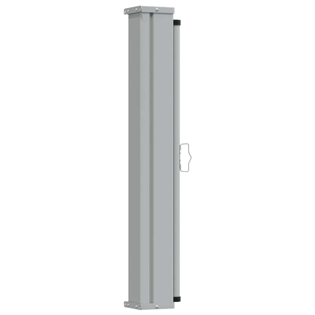sammenrullelig sidemarkise til terrassen 100 x 300 cm rød