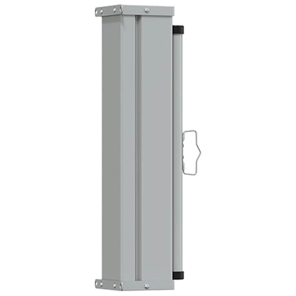 sammenrullelig sidemarkise til terrassen 60 x 300 cm grå