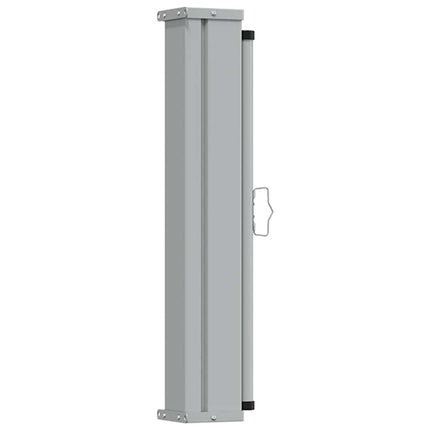 sammenrullelig sidemarkise 80x300 cm sort