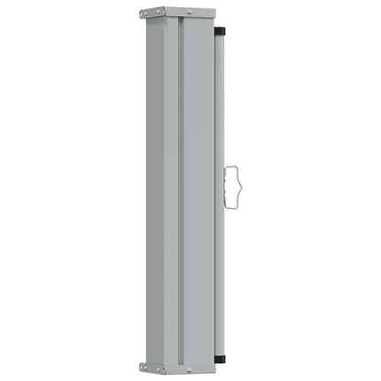 sammenrullelig sidemarkise til terrassen 80x300 cm rød