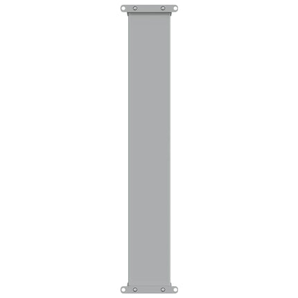 sammenrullelig sidemarkise til terrassen 80x300 cm rød