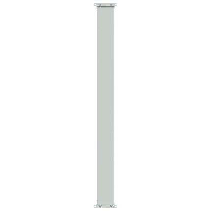 sammenrullelig sidemarkise til terrassen 100 x 500 cm brun