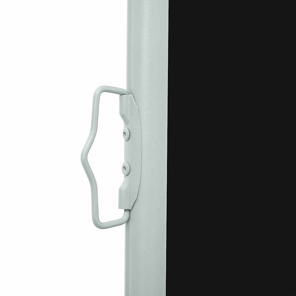 sammenrullelig sidemarkise til terrassen 120 x 500 cm rød