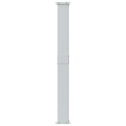 sammenrullelig sidemarkise til terrassen 140x500 cm sort