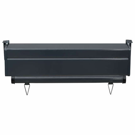 sidemarkise til altan 65x250 cm cremefarvet