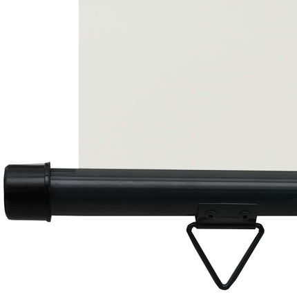 sidemarkise til altan 65x250 cm cremefarvet