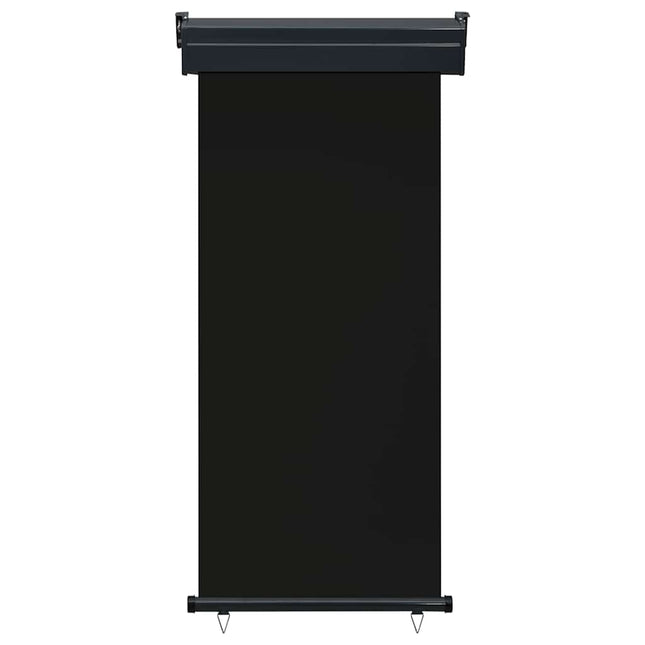 sidemarkise til altan 85x250 cm sort