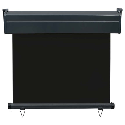 sidemarkise til altan 85x250 cm sort