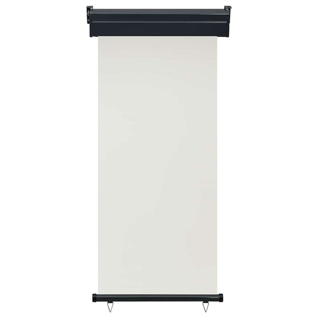 sidemarkise til altan 85x250 cm cremefarvet