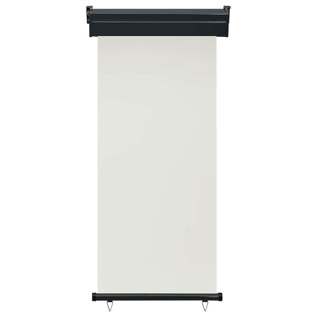 sidemarkise til altan 85x250 cm cremefarvet