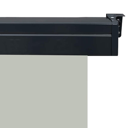 sidemarkise til altan 85x250 cm grå